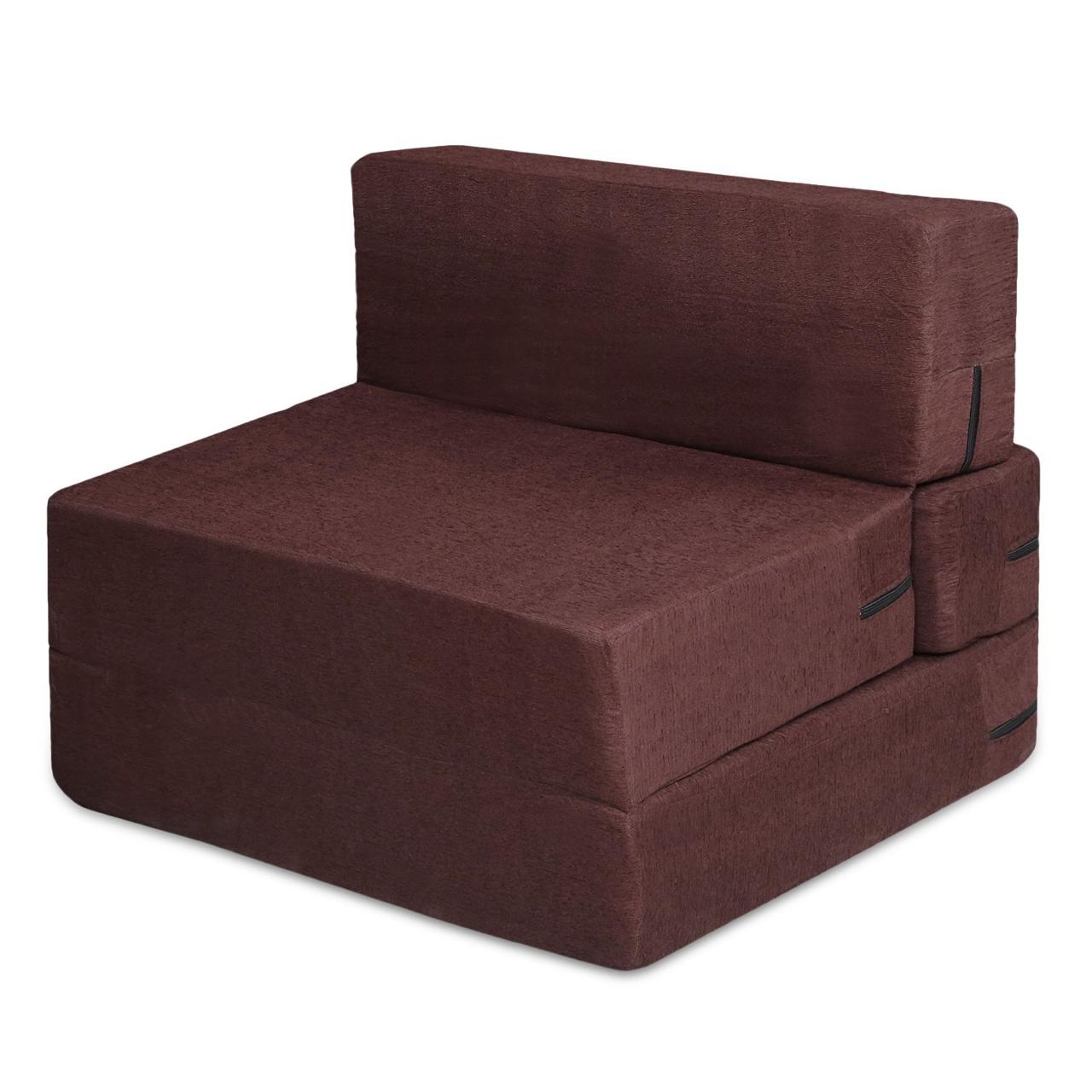Convertible foam sofa bed